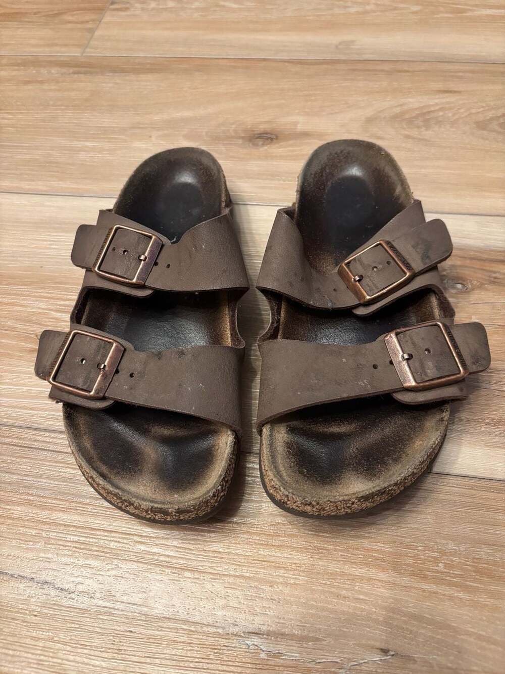 Birkenstock Arizona Habana Leather Sandals